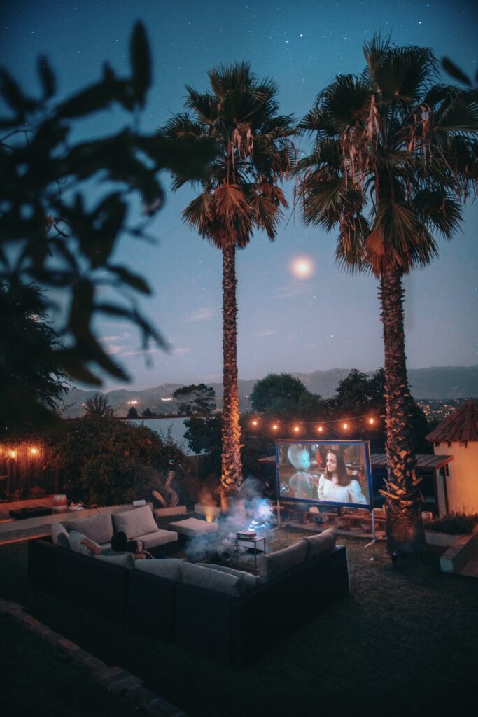 How to Host an Outdoor Movie Night in Your Backyard for Father's Day